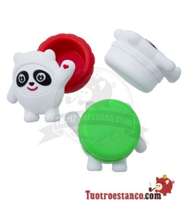 Envase de silicona Panda 15 ml