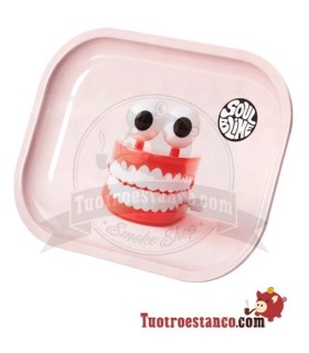 Bandeja Metálica Soulblime Dentadura de 14x18 cm