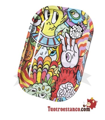 Bandeja Metálica Soulblime MIX de 14x18 cm