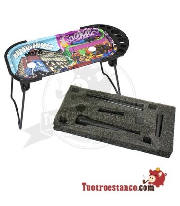 Rolling Console Friends Smoke