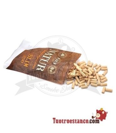 Filtros Orgánicos Natur de 6 mm - 20 bolsas de 200 filtros