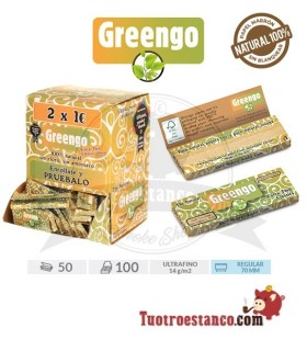 Display de papel greengo 70 mm - 100 livretos