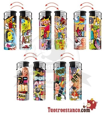 Encendedor electrónico Pop Art 2