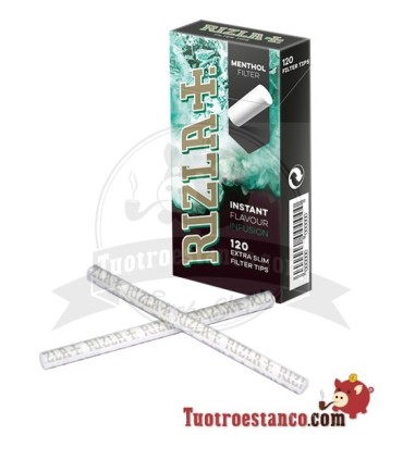 5,7 mm Menthol rizla extra schlanke Filter 120 Filter