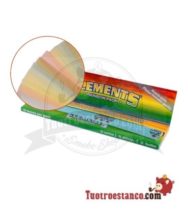 Papel de Arroz Elements RAINBOW Slim 110mm