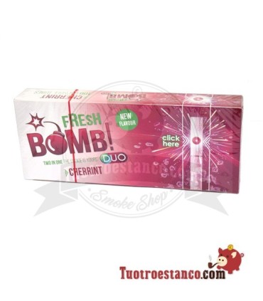 Tubos Fresh Bomb! Cereza - 1 caja de 100 tubos