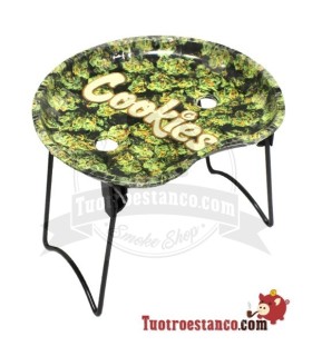 Bandeja pequeña medialuna con soporte - Cookies