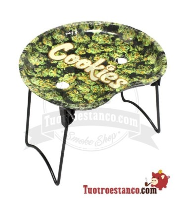 Bandeja pequeña medialuna con soporte - Cookies