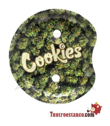 Bandeja pequeña medialuna con soporte - Cookies
