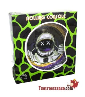 Bandeja pequeña medialuna con soporte - Astronauta