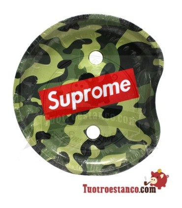 Bandeja pequeña medialuna con soporte - Camuflaje