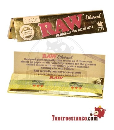 Papel Raw Ethereal king Size Slim de 110
