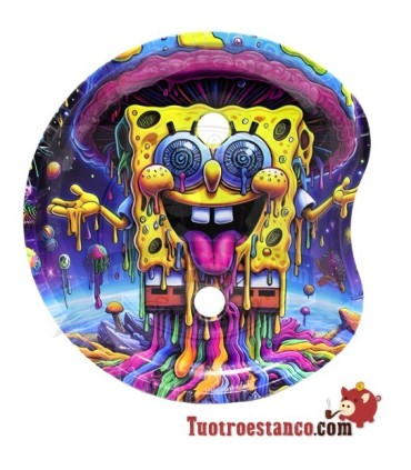 Bandeja pequeña con soporte - Bob Esponja