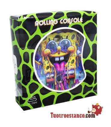 Bandeja pequeña con soporte - Bob Esponja