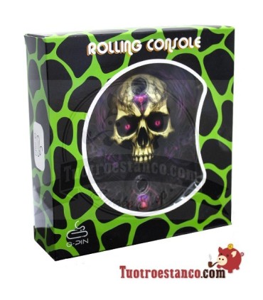 Bandeja pequeña con soporte - Calavera Heavy