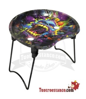 Bandeja pequeña con soporte - Zombie