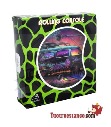 Bandeja pequeña medialuna con soporte - Furgo