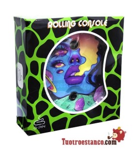 Bandeja pequeña medialuna con soporte - Chica Psycho