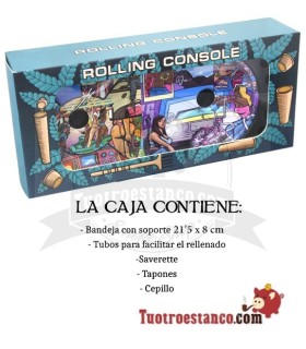 Rolling Console Girl Beach