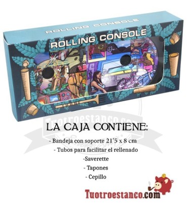 Rolling Console Girl Beach