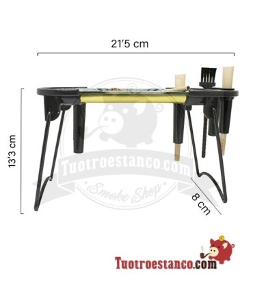 Rolling Console Seta Roja