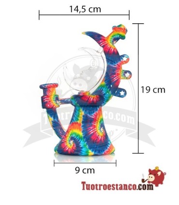 Bong de silicona Media Luna