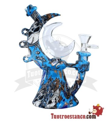 Bong de silicona Media Luna