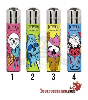 Clipper micro Frozen Skulls