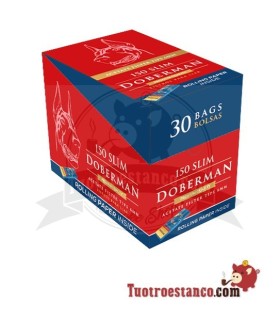 Filtros Doberman slim 6mm + librito - 30 bolsas