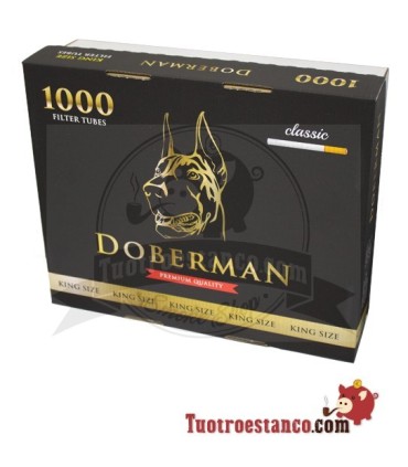 Tubos Doberman King Size 1000 unidades