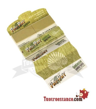 Papel Pay-pay Alfalfa King Size + Tips + Bandeja