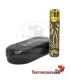 Clipper metálico Jungle Leaves + estuche metálico