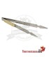 Pinzas de metal y madera para cachimba de 32 cm