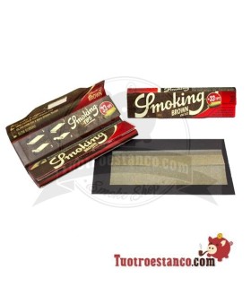 Marrone King Size smoking Carta + Punte