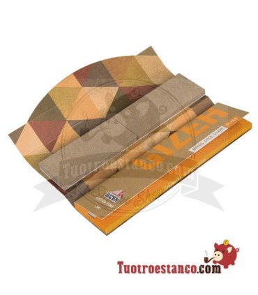 King Size Slim Papel Gizeh Orgânico 110mm + Dicas - 25 livretos