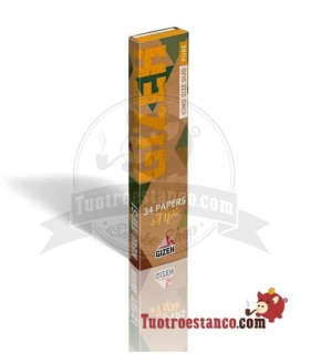 Papel Gizeh orgánico King Size Slim 107mm + Tips
