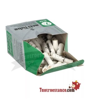 Filtros de carbón Actitube Slim 50 filtros