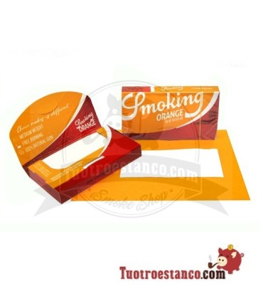 Orange Smoking Paper 200 70 mm - 20 booklets