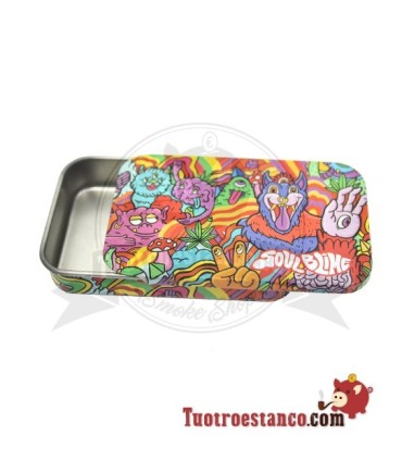 Caja de metal SoulBlime Tapa Deslizable