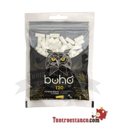 Filtros Buho de 6 mm - 45 bolsitas de 120 filtros