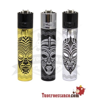 Clipper metálico Totems + estuche metálico