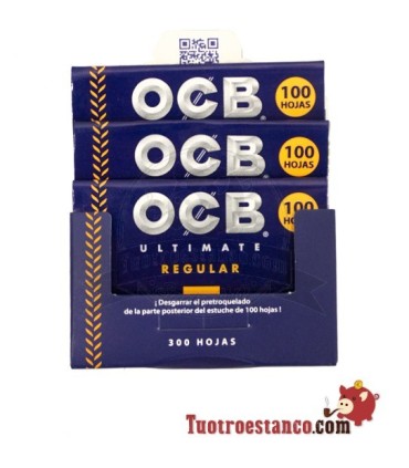 Papel OCB Ultimate 300 regular de 70mm