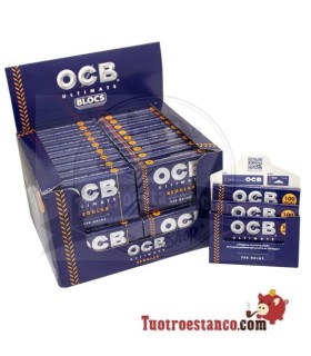 Papel OCB Ultimate 300 regular de 70mm - 40 libritos
