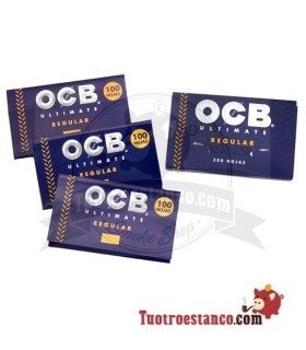 Papel OCB Ultimate 300 regular de 70mm - 40 libritos
