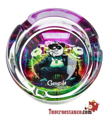 Cenicero Cristal Gangsta PANDA 1
