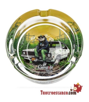 Cenicero Cristal Gangsta PANDA 2
