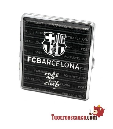 Zigarettenetui Metall-FC Barcelona