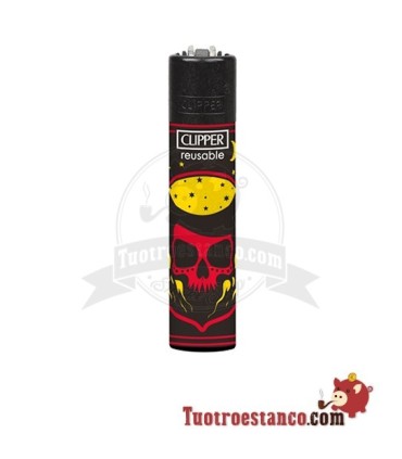 Clipper Black Magic Skullls