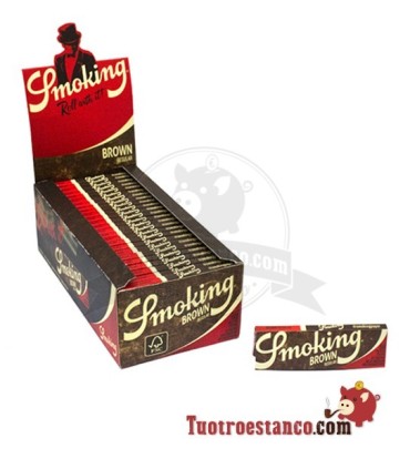 Smoking Brown 70 mm + 20 filtres OCB 6 mm