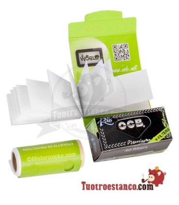 Premium Roll OCB Paper + Cardboard Filters